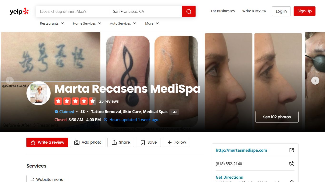 MARTA RECASENS MEDISPA - 101 Photos & 25 Reviews - Yelp